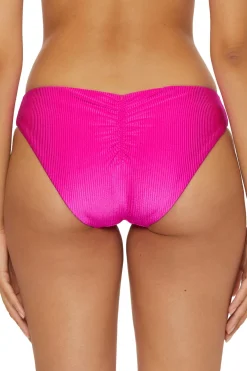 Adela Ruched Hipster Bikini Bottom