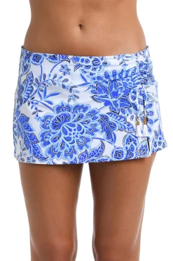 Adjustable Tunnel Skirted Bikini Bottom