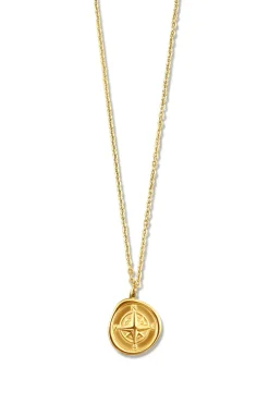 Aerin Compass Pendant Necklace