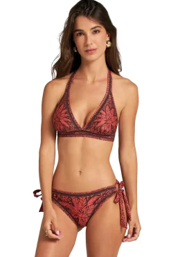 African Twist Banded Halter Bikini Top