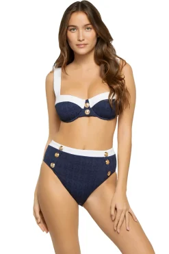 Alexandria Colorblock Bikini Top