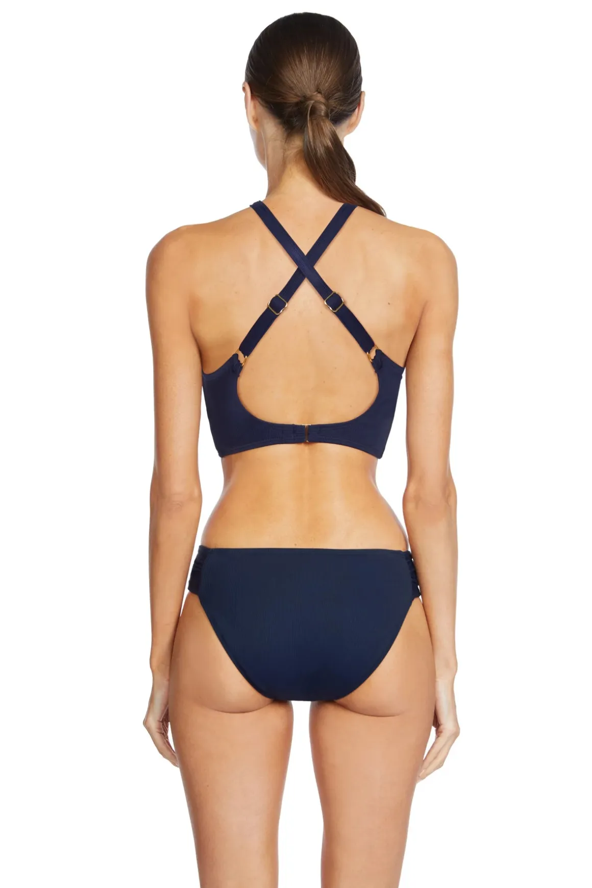 Amy Banded Triangle Bikini Top
