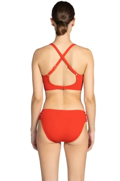 Amy Banded Triangle Bikini Top