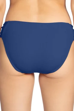 Amy Ribbed Tab Side Hipster Bikini Bottom