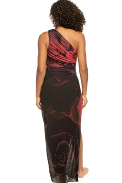Asymmetrical Maxi Dress