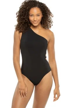 Asymmetrical One Piece Swimsuit
