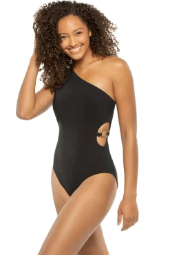 Asymmetrical One Piece Swimsuit