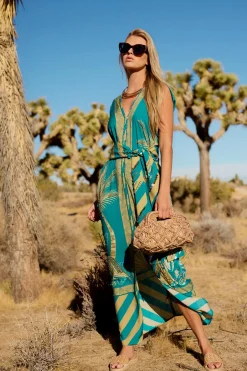 Beaded Caftan Dress