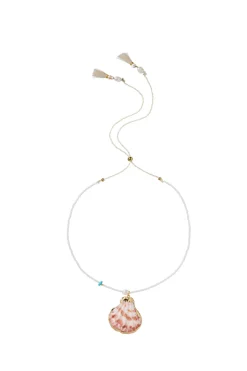 Beaded Shell Necklace