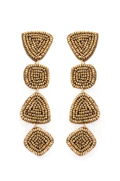 Beaded Statement Earrings