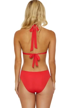 Belmore Banded Halter Bikini Top