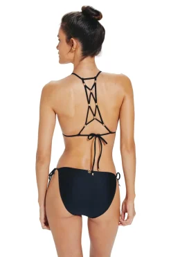 Black Lucy Sliding Triangle Bikini Top