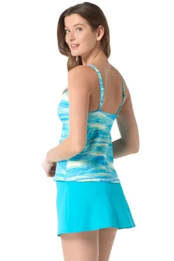 Blair High Neck Tankini Top