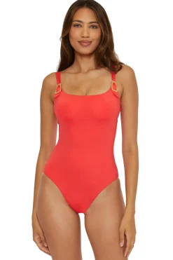 Buckle One Piece Swimsuit