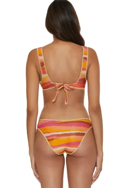 Callie Banded Triangle Bikini Top