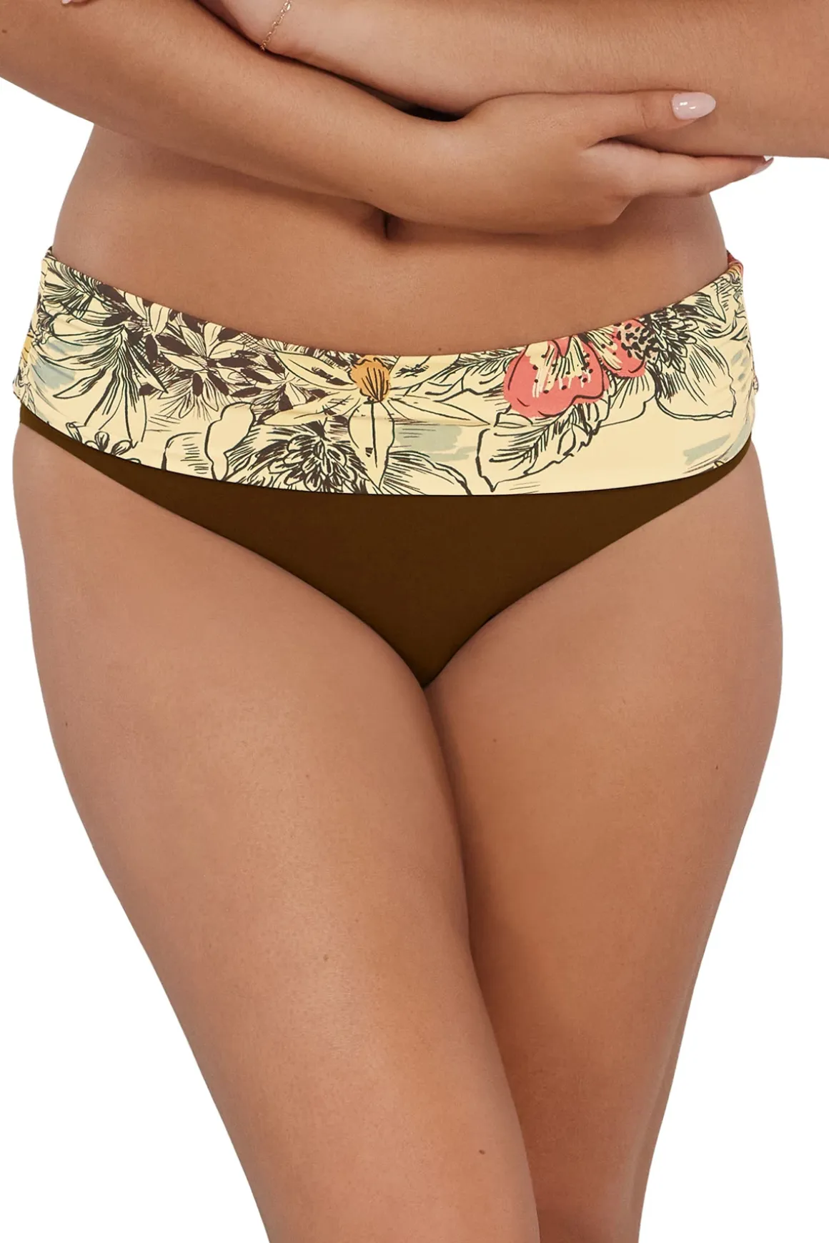 Capri High Waist Bikini Bottom