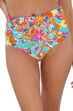Capri High Waist Bikini Bottom