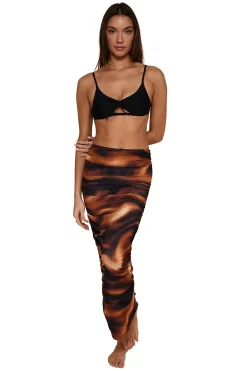 Caspian Mesh Cover-Up Dress
