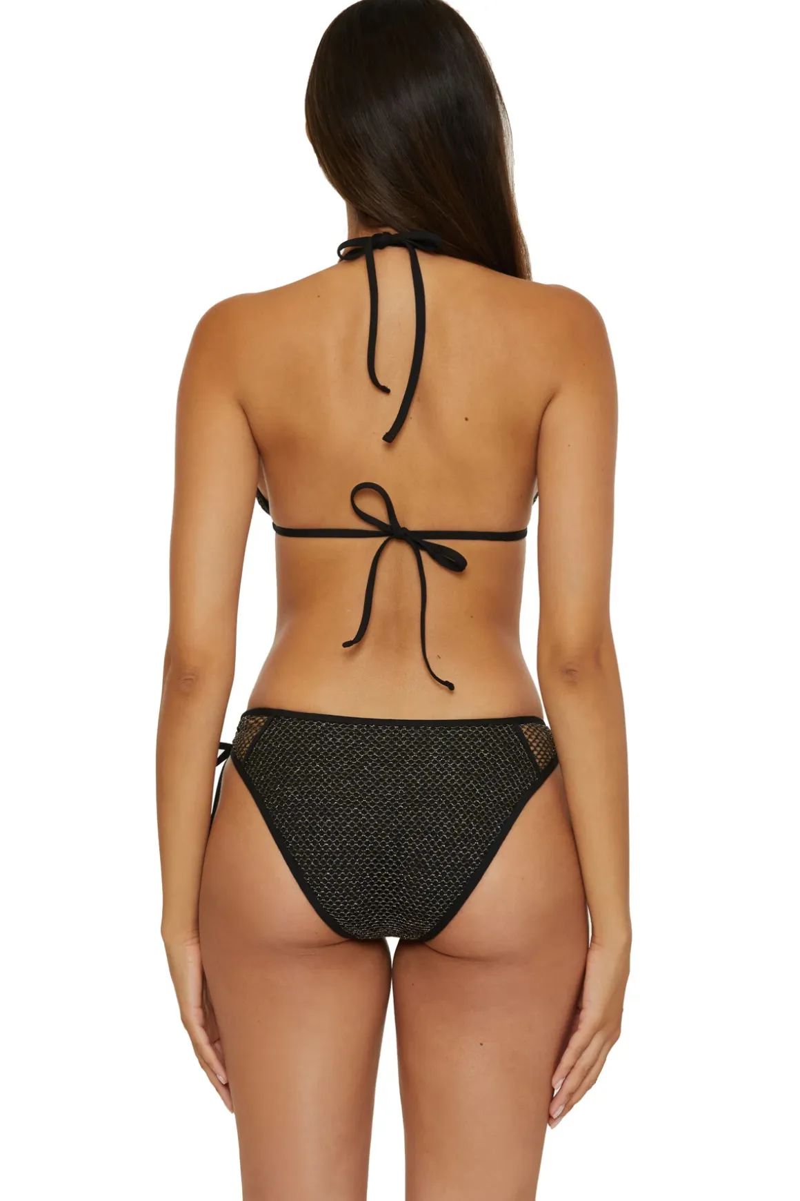 Cheryl Mesh Triangle Bikini Top
