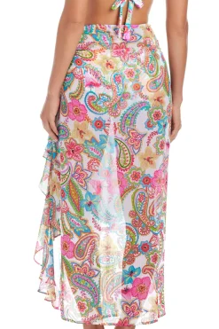Chiffon Ruffle Sarong