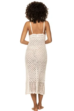 Claudia Crochet Midi Dress