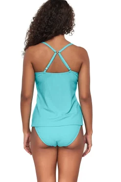Coralie Convertible Strap Tankini Top (E-H Cup)