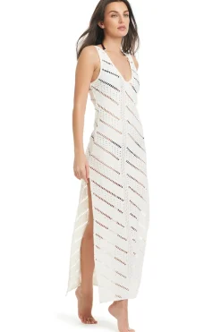 Crochet Maxi Cover Up Dress