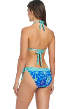 Desert Bloom Triangle Bikini Top