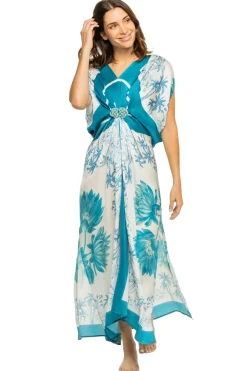 Draped Maxi Dress