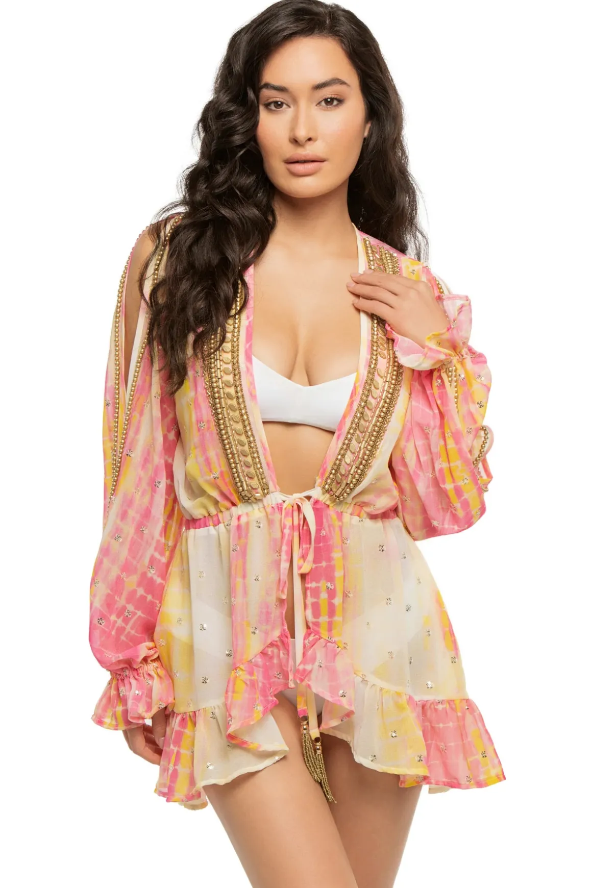 Ellis Cover Up Mini Dress