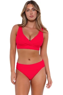 Elsie Underwire Bralette Bikini Top (E-H Cup)