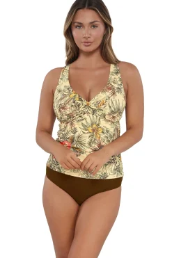 Elsie Underwire Tankini Top (D+ Cup)