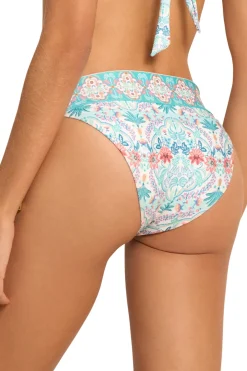 Embroidered Hipster Bikini Bottom