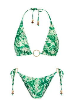 Emerald Tides Brazilian Bikini Bottom