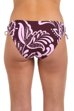 Fiji Flora Hipster Tie Side Bikini Bottom