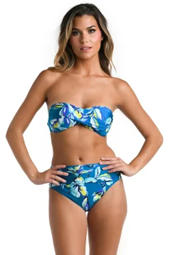 Fiji Tropics Twist Bandeau Bikini Top