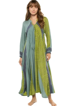 Fiore Silk Maxi Dress