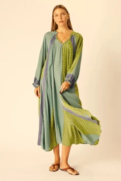 Fiore Silk Maxi Dress