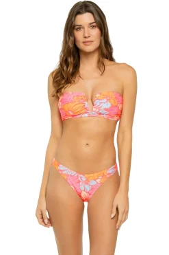 Flicker Reversible Convertible Bandeau Bikini Top