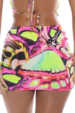 Flutter Scrunch Mini Skirt