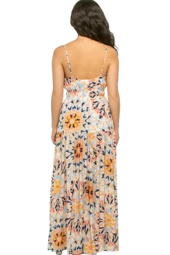 Front Tie Maxi Dress