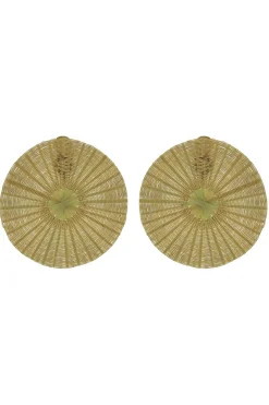Gold Ka'i Petite Circle Earrings