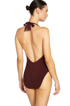 Halter One Piece Swimsuit
