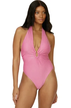 Halter One Piece Swimsuit