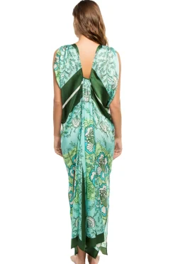 Hand Draped Long Gown