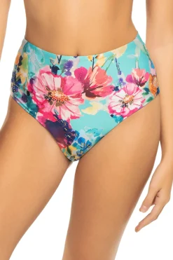 High Waist Banded Bikini Bottom