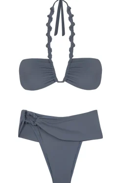 Holly Twist Bandeau Bikini Top