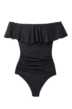 Island Goddess Ruffle One Piece