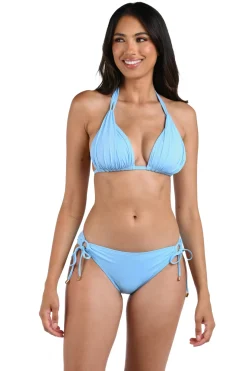 Island Goddess Sliding Halter Bikini Top