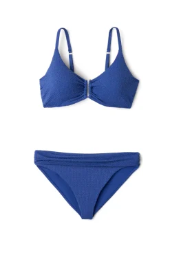 Jules Textured Bralette Bikini Top